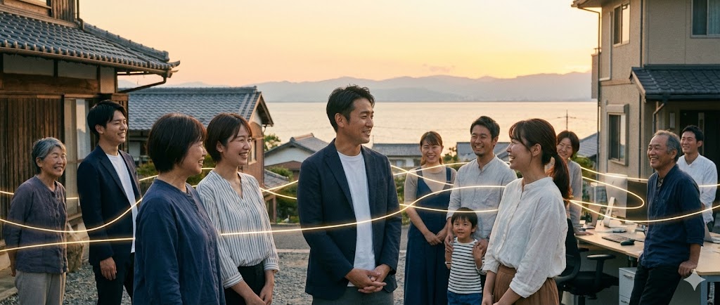 地域で人材が育ち巡るプロジェクトのイメージ